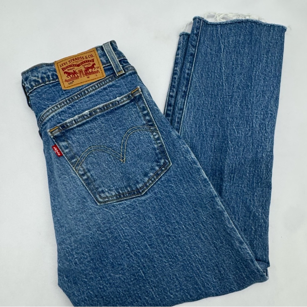 Levi 501 Denim Jeans, W26 L30